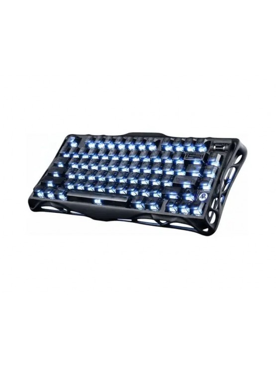 კლავიატურა: GravaStar Mercury K1 Wireless Mechanical Gaming Keyboard Stealth Black - GSK1_XTAL_BLK