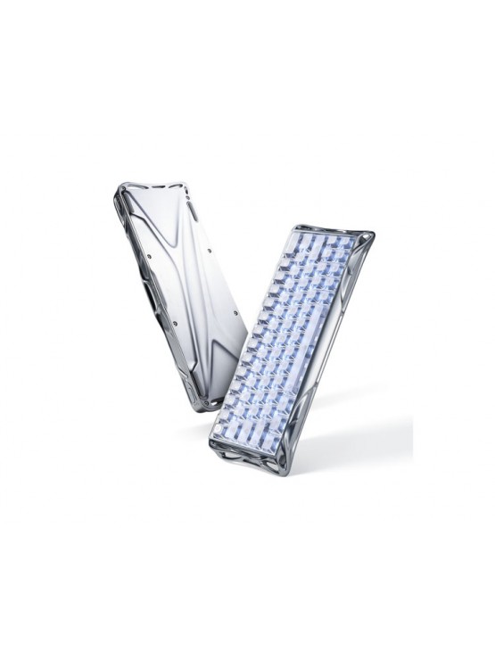 კლავიატურა: GravaStar Mercury V60 PRO Wired Gaming keyboard Sliver Frost - GSV60PRO_XTAL_S_SLV