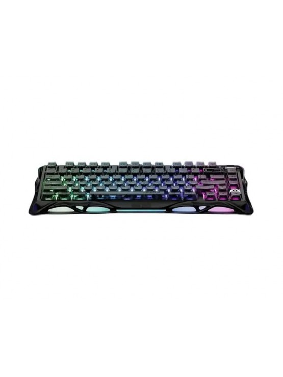 კლავიატურა: GravaStar Mercury V75 Wired Mechanical Gaming keyboard Stealth Black - GSV75_U_XTAL_BLK