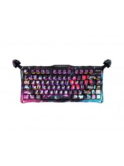 კლავიატურა: GravaStar Mercury V75 Pro Wired Mechanical Gaming Keyboard Neon Graffiti - GSV75PRO_U_CG_BLK