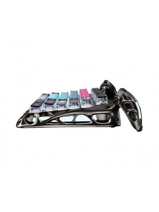 კლავიატურა: GravaStar Mercury V75 Pro Wired Mechanical Gaming Keyboard Cyberpunk - GSV75PRO_U_RM_EGRY