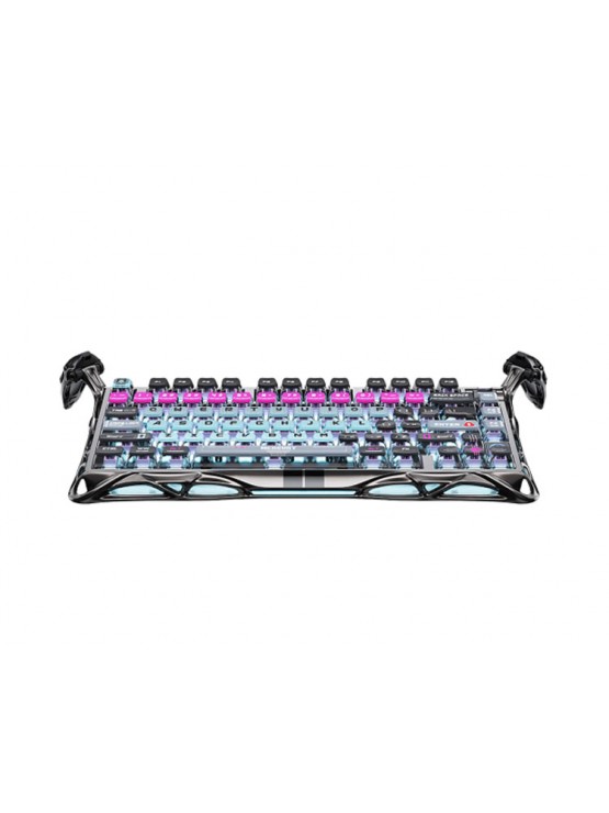 კლავიატურა: GravaStar Mercury V75 Pro Wired Mechanical Gaming Keyboard Cyberpunk - GSV75PRO_U_RM_EGRY