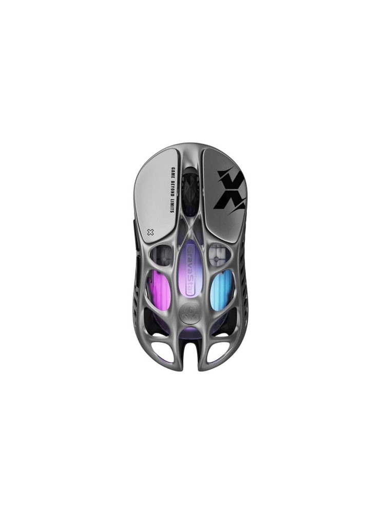 მაუსი: GravaStar Mercury X Wireless Gaming Mouse Grey - GSX_GRY