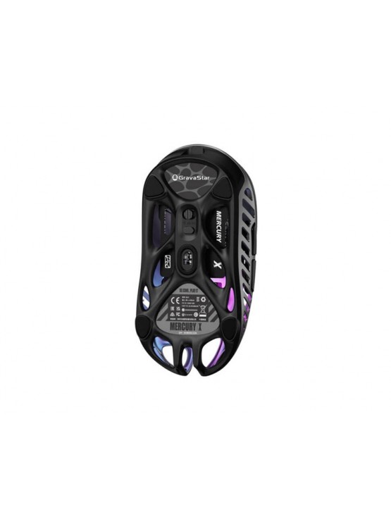 მაუსი: GravaStar Mercury X Wireless Gaming Mouse Grey - GSX_GRY