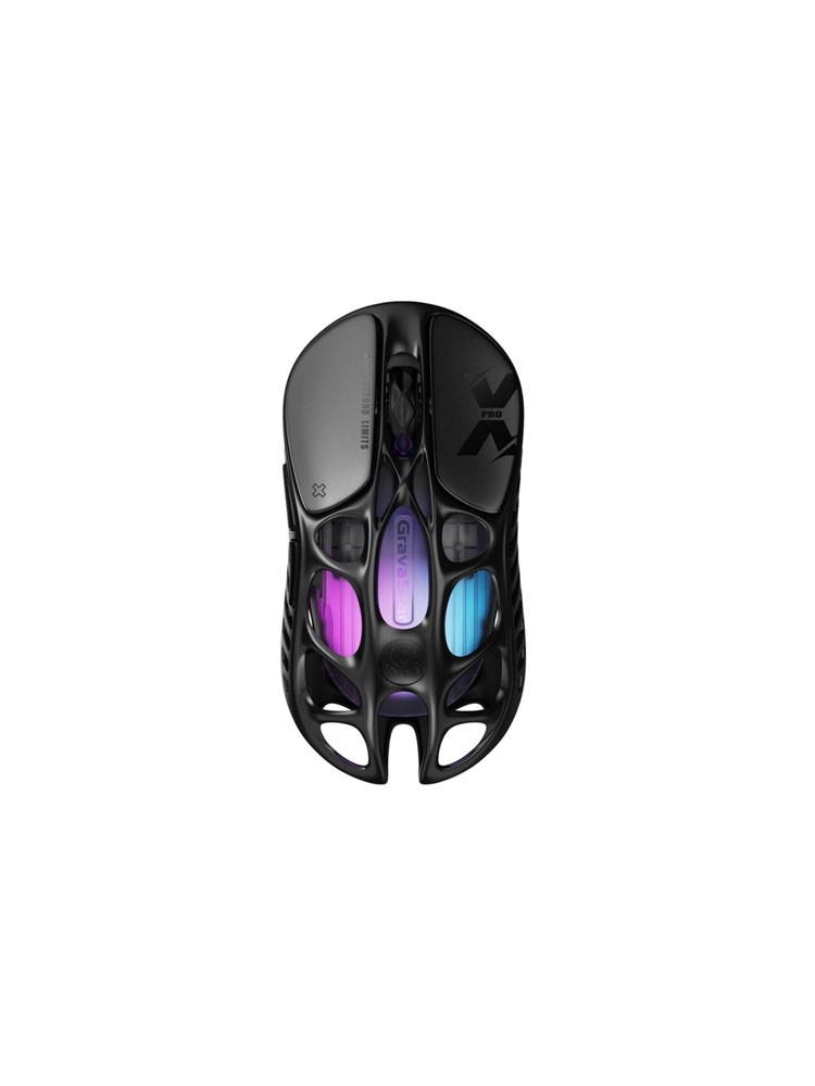 მაუსი: GravaStar Mercury X Pro Wireless Gaming Mouse Galaxy Black - GSXPRO_BLK
