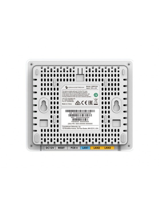 დაშვების წერტილი: Grandstream GWN7604 Wi-Fi 6 Access Point with Integrated PoE Switch