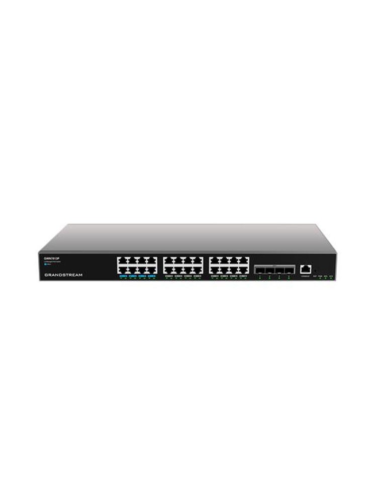 სვიჩი: Grandstream GWN7813P 24-Port Enterprise Managed Network Switch