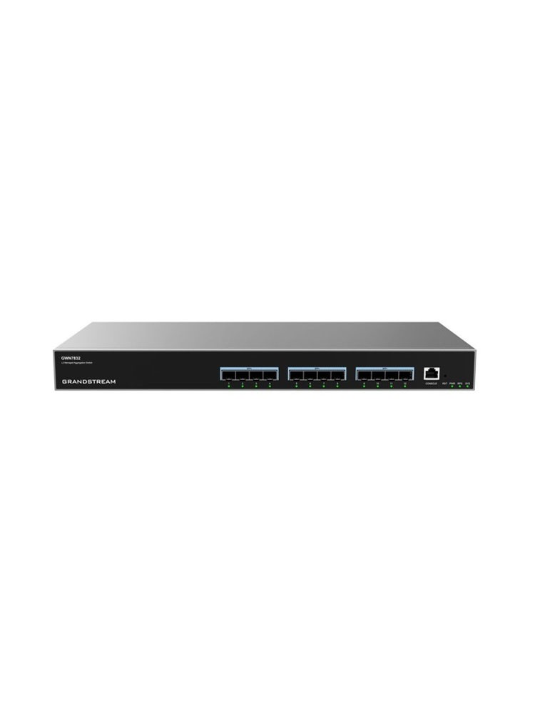 სვიჩი: Grandstream GWN7832 12-Port SFP+ Layer 3 Managed Network Switch