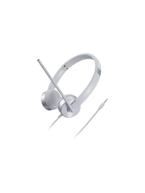 ყურსასმენი: Lenovo 100 Stereo Analogue Headset Silver - GXD1E71386