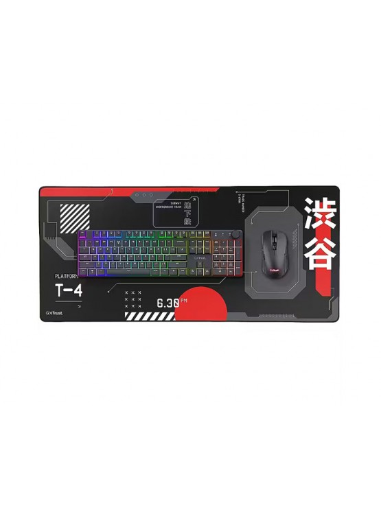 მაუს პადი: Trust GXT 759 XXL Gaming Mousepad Black/Red - 25716