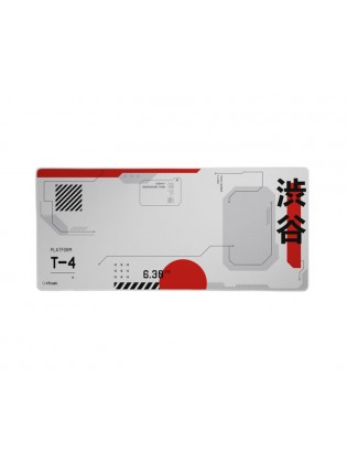 მაუს პადი: Trust GXT 759 XXL Gaming Mousepad White/Red - 25717