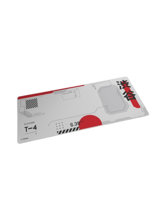 მაუს პადი: Trust GXT 759 XXL Gaming Mousepad White/Red - 25717
