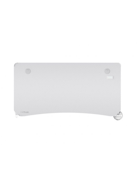 გეიმერული მაგიდა: Trust GXT 709W Luminus RGB Gaming Desk White - 25328