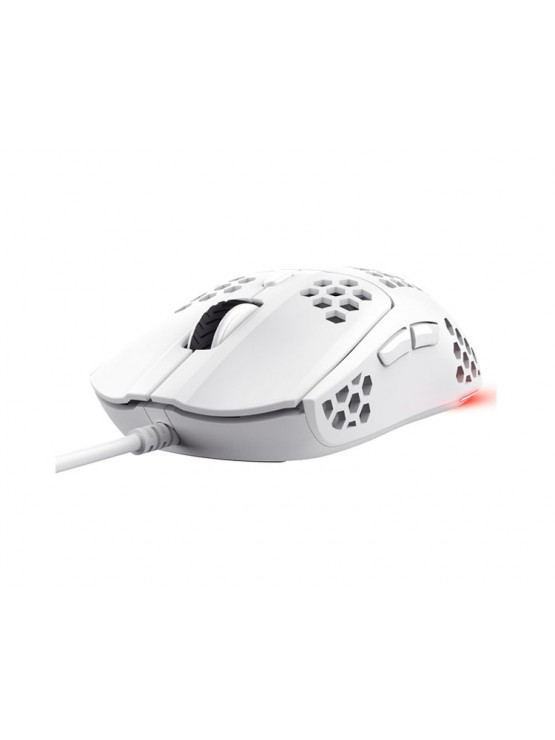 მაუსი: Trust GXT 928W Helox Ultra-lightweight Gaming Mouse White - 25389