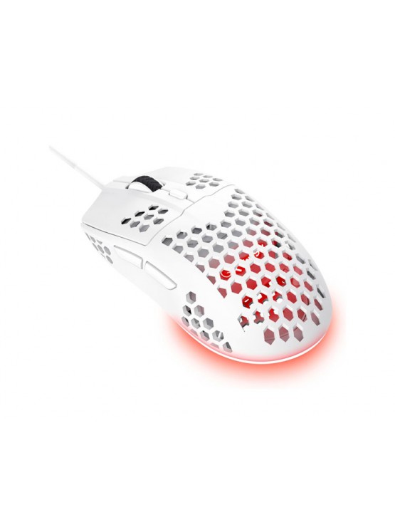 მაუსი: Trust GXT 928W Helox Ultra-lightweight Gaming Mouse White - 25389