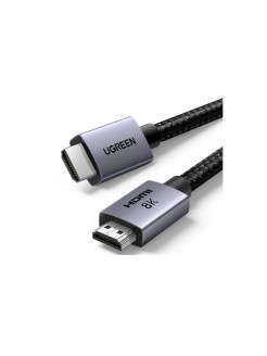 კაბელი: UGREEN HD171 8K HDMI To HDMI cable 2m Grey - 25910