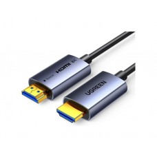 კაბელი: UGREEN HD183 8K Fiber Optic HDMI To HDMI Cable 30m Grey/Black - 55508