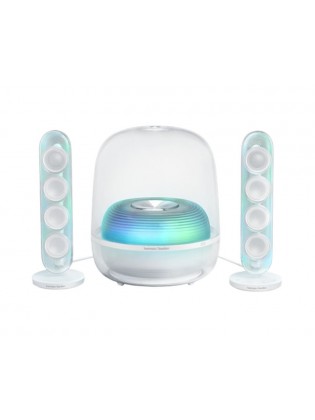 დინამიკი: Harman Kardon SoundSticks 5 Wi-Fi Speaker System White - HKSOUNDSTK5WFWEP