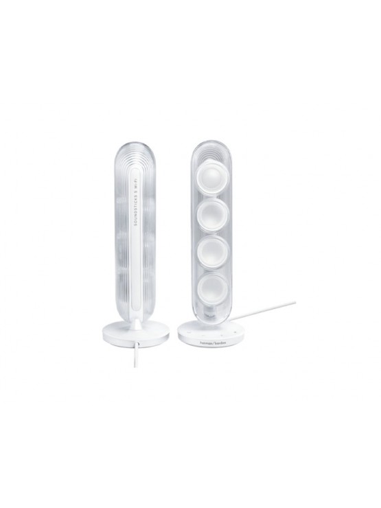 დინამიკი: Harman Kardon SoundSticks 5 Wi-Fi Speaker System White - HKSOUNDSTK5WFWEP