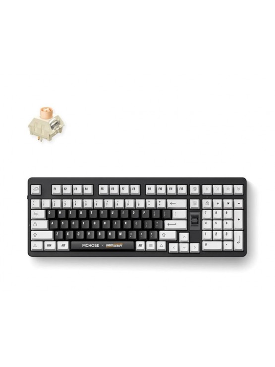 კლავიატურა: Mchose x Unbox Therapy UT98 Mechanical Keyboard Classic Therapy - HW-UT98-1