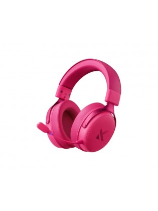 ყურსასმენი: Mchose V9 Pro Wireless Gaming Headset Rose Red - HW-V9-6