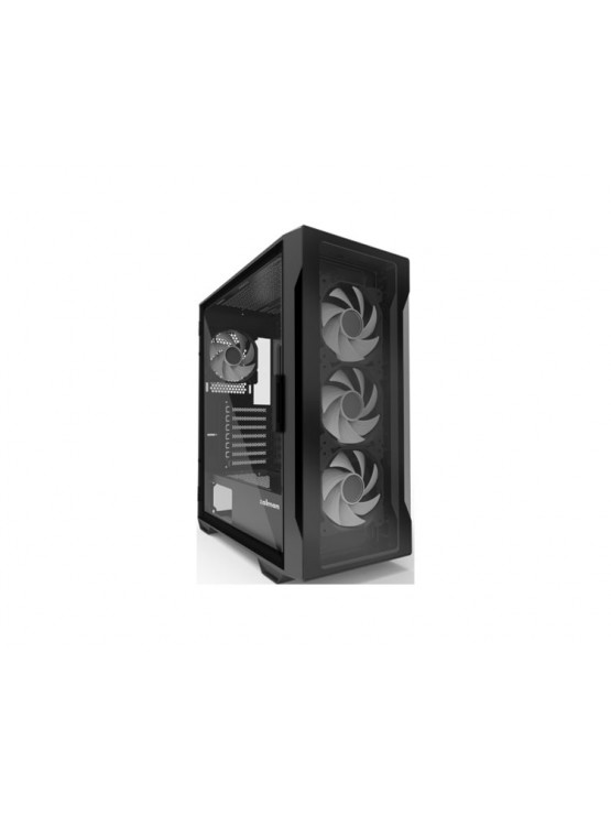 ქეისი: Zalman i3 NEO TG 4x120mm RGB Mid-Tower Black - I3NEOTGBLACK