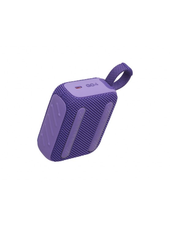 დინამიკი: JBL GO 4 Ultra-Portable Bluetooth Speaker Purple - JBLGO4PUR