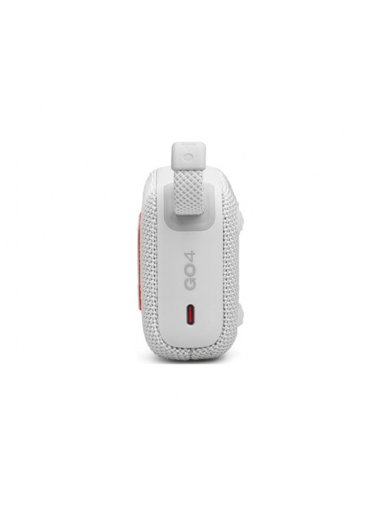 დინამიკი: JBL GO 4 Ultra-Portable Bluetooth Speaker White - JBLGO4WHT