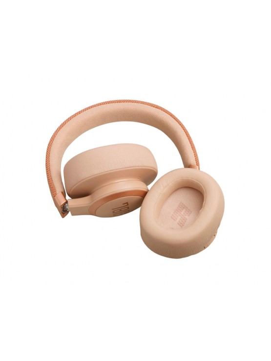ყურსასმენი: JBL Live 770NC True Adaptive NC Wireless Over-Ear Headphones Sandstone - JBLLIVE770NCSAT