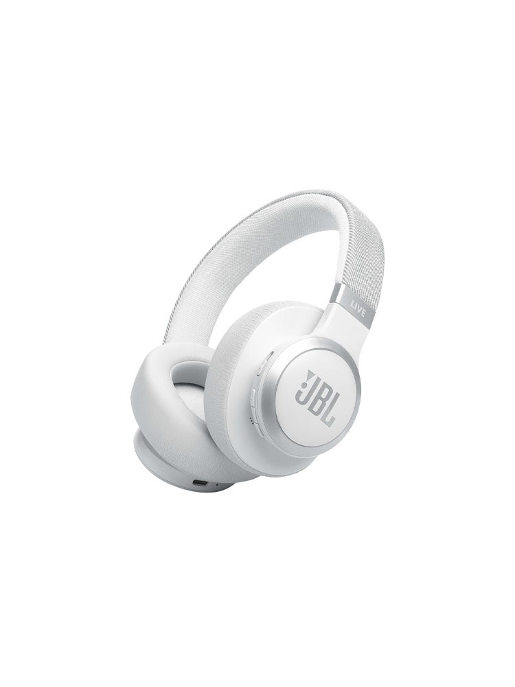 ყურსასმენი: JBL Live 770NC True Adaptive NC Wireless Over-Ear Headphones White - JBLLIVE770NCWHT