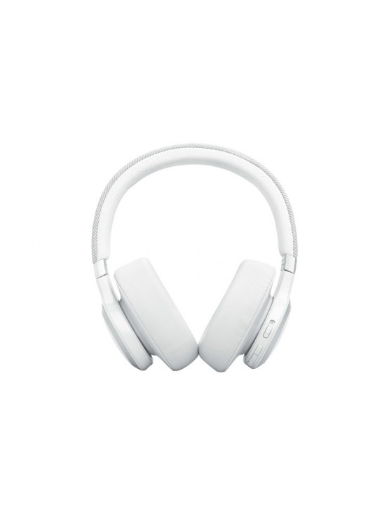 ყურსასმენი: JBL Live 770NC True Adaptive NC Wireless Over-Ear Headphones White - JBLLIVE770NCWHT