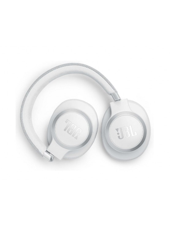 ყურსასმენი: JBL Live 770NC True Adaptive NC Wireless Over-Ear Headphones White - JBLLIVE770NCWHT