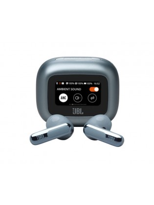 ყურსასმენი: JBL Live Flex 3 True Wireless Noise Cancelling Earphones With Screen Blue - JBLLIVEFLEX3BLU