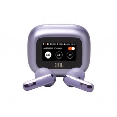 ყურსასმენი: JBL Live Flex 3 True Wireless Noise Cancelling Earphones With Screen Purple - JBLLIVEFLEX3PUR