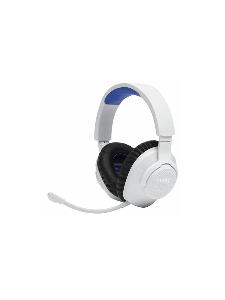 ყურსასმენი: JBL Quantum 360P Console Wireless Headset White/Blue - JBLQ360PWLWHTBLU