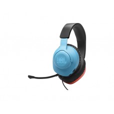 ყურსასმენი: JBL Quantum 100N Wired Over-Ear Gaming Headset Blue/Red - JBLQTUM100N