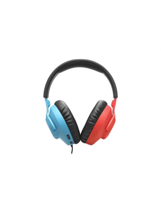 ყურსასმენი: JBL Quantum 100N Wired Over-Ear Gaming Headset Blue/Red - JBLQTUM100N