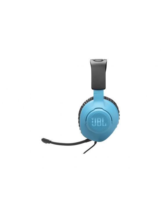 ყურსასმენი: JBL Quantum 100N Wired Over-Ear Gaming Headset Blue/Red - JBLQTUM100N