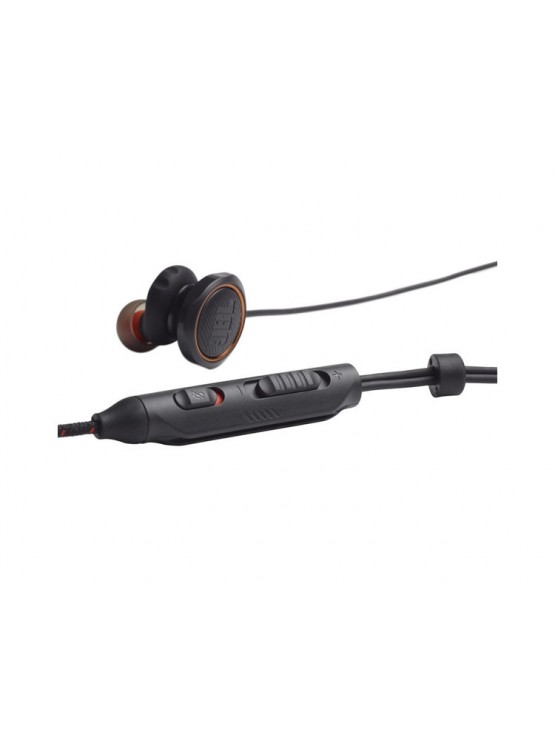 ყურსასმენი: JBL Quantum 50C In-Ear gaming Headset With USB-C Adapter Black - JBLQTUM50CBLK
