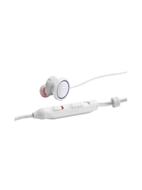 ყურსასმენი: JBL Quantum 50C In-Ear gaming Headset With USB-C Adapter White - JBLQTUM50CWHT