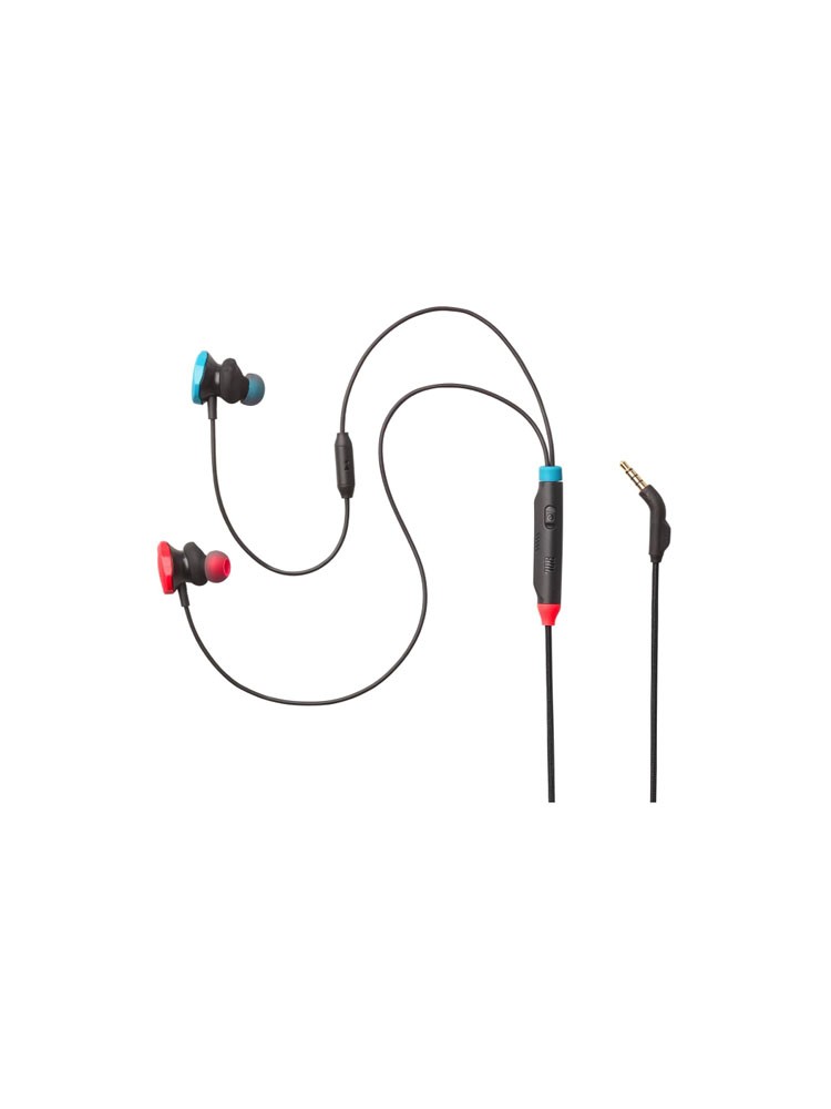 ყურსასმენი: JBL Quantum 50N Wired In-ear Gaming Headset Blue/Red - JBLQTUM50N