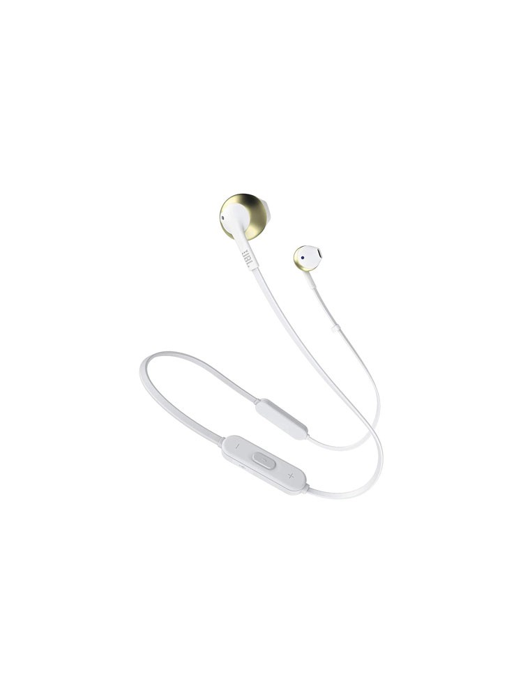 ყურსასმენი: JBL Tune 205BT Wireless Earbud Headphones Gold - JBLT205BTCGD