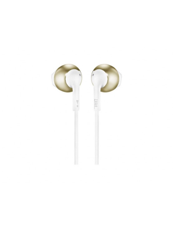 ყურსასმენი: JBL Tune 205BT Wireless Earbud Headphones Gold - JBLT205BTCGD