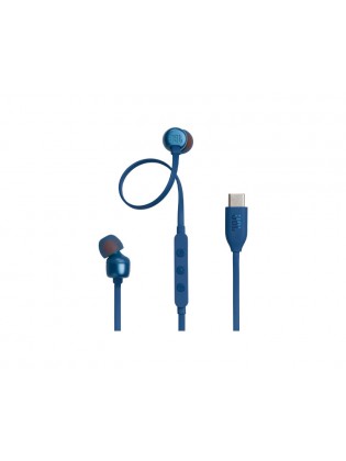 ყურსასმენი: JBL Tune 310C Wired USB-C In-Ear Headphones Blue - JBLT310CBLU