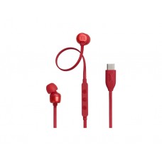 ყურსასმენი: JBL Tune 310C Wired USB-C In-Ear Headphones Red - JBLT310CRED