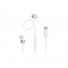 ყურსასმენი: JBL Tune 310C Wired USB-C In-Ear Headphones White - JBLT310CWHT