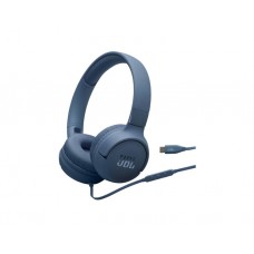 ყურსასმენი: JBL Tune 520C Wired On-Ear Headphones Blue - JBLT520CBLU