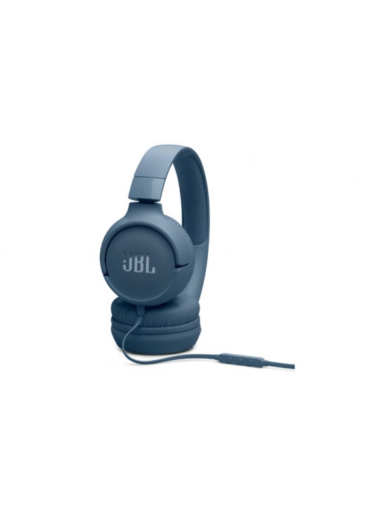 ყურსასმენი: JBL Tune 520C Wired On-Ear Headphones Blue - JBLT520CBLU
