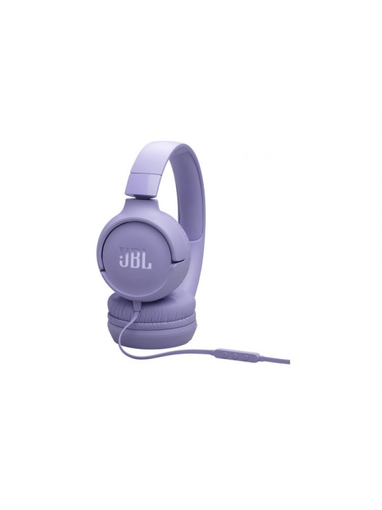 ყურსასმენი: JBL Tune 520C Wired On-Ear Headphones Purple - JBLT520CPUR