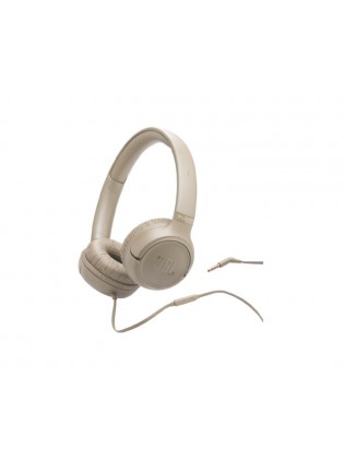 ყურსასმენი: JBL Tune 530 Wired On-Ear Headphones Beige - JBLT530BEG
